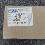New! Wika 9678018 160PSI Gauge 113.13. 2.5". Fixed Price $35.00.