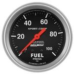 Auto Meter 3412 Gauge Fuel Pressure 5/8" 100PSI Mechanical Sport-comp. Fixed Price $105.67.