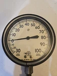 Acco Helicoid Vacuum/pressure Guage 4.5" Steampunk. Fixed Price $35.00.