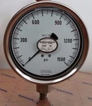 Noshok Pressure Gauge Psi 40-500-1500 Stainless Connector 1/4 Npt Glycerine. Fixed Price $50.00.
