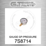 7S-8714 Gauge Gp-pressure Fits Caterpillar (new Aftermarket). Fixed Price $51.38.