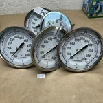 (5) Ashcroft Bimetal Thermometer 3" Stem 50-550F 10-290C Nnb Read*. Fixed Price $100.00.