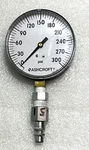 Ashcroft Pressure Gauge 0-300PSI 1/2" Npt Fitting #355-09. Fixed Price $21.00.