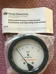 Orange Research Differential Pressure Gauge 1201- *new In Box". Fixed Price $160.00.