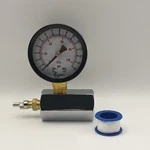 Carbo Gauge 0-15 Psi Fuel Pressure Oil 1.5" Liquid Filled, New Open Box. Fixed Price $12.99.