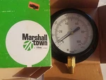 Marshalltown Gauge Unused Original Box 1/2" Face 0-100 Psi G10355. Fixed Price $20.79.