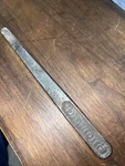 Vintage The Diamond Rubber Co. Tire Iron Pry Bar Remover Tool. Fixed Price $54.99.