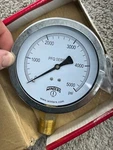 Winters PFQ721R1 Ss Liquid Filled Gauge 0-5000 Psi New Open Box 73114. Fixed Price $29.99.