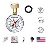 Precision 2-1/2" Water Pressure Gauge With Memory Function 0-200 Psi. Fixed Price $15.83.