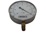 Stainless Steel Pressure Gauge, Lower Conn. 1/4" Npt 4.5"- Trerice (0-100 Psi). Fixed Price $14.25.