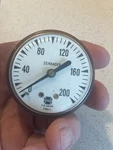 Vintage Schrader Usg U.s. Gauge 27912-1 0-200 Psi. Fixed Price $24.99.