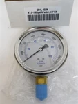 Esp Pic 201L-402N, 4", 0-1500 Psi, 1/2" Lm, Glycerin Filled Pressure Gauge. Fixed Price $24.00.