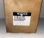 Noshok 25-210-15-INH2O Gauge Psi 2-1/2" Face 1/4" Npt. Fixed Price $26.00.