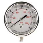 Commercial Pressure Gauge, 300 Psi, 1/2 In Dial, 1/4 Npt, Bottom. Fixed Price $30.59.