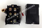 Furnas Replacement Air Compressor Pressure Switch. Four Port. 95-125 Psi. Fixed Price $20.22.