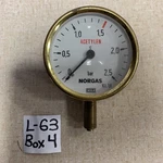 New Wika Gauge 212.20 160 0-2,5 Bar 2.5 6-1/2" Out Of Box. Fixed Price $34.99.