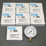 (8) Ashcroft Pressure Gauges 35W1005PH02L600#, 0-600 Psi, 3-1/2" Dial, 1/4" Npt. Fixed Price $49.95.