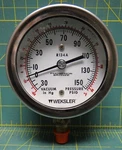 Weksler 1/2" Refrigerant Gauge 30"/0/150 Psig Bottom Connect 1/4" Npt. Fixed Price $52.95.