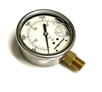 Nuova Fima HC1P-210S Liquid Filled Pressure Gauge 0-3000 Psi 1/4" Npt (5 Avail.). Fixed Price $29.99.