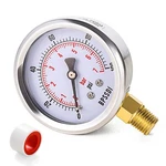 Bpssdi 0-100 Psi Pressure Gauge, 2.5" Dial Size, 1/4" Npt Lower. Fixed Price $11.37.