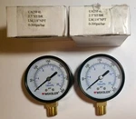 New Weksler UA25F4L Gauge 2.5" St/br Lm 1/4" Npt 0-300 Psi. Fixed Price $12.85.