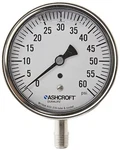 Ashcroft Duralife Type 1009SW Stainless Steel Case Pressure Gauge With. Fixed Price $130.51.