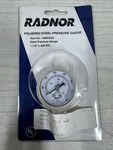 New Radnor 64003442 Steel Pressure Gauge 1.5" X Psi. Fixed Price $10.20.