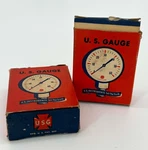 Pair Gauges Original Boxes Steampunk Industrial Farm. Fixed Price $25.00.