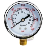 1/4" 0-300 Psi 2.5" Side Lower Mount Air Pressure Gauge Compressor Hydraulic. Fixed Price $10.95.