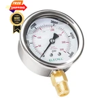 Elecall Silicone Oil Filled Hydraulic Pressure 0-5000 Psi, Silver. Fixed Price $25.98.