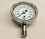 Ashcroft 25-1009-SW-02L-3000# Duralife Gauge 1/4"NPT 0-3000PSI 316 Stainless. Fixed Price $50.00.