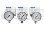 Lot 3 New Ashcroft 25W1005PH 02L 60# Gauge Size: 2-1/2, 1/4NPT 0-60PSI. Fixed Price $56.00.