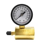 Pressure Gauge 2 Inch 15 Psi - 1/4 Bottom Mount 3/4 Fnpt Test With Tire. Fixed Price $27.76.
