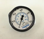 Festo 161129 (FMAP-63-1-1/4-EN) Flanged Precision Pressure Gauge. Fixed Price $32.81.