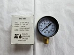 Boshart Industries PG-100 Pressure Gauge, To Psi, 1/4" Mpt Lower Mount, 2". Fixed Price $10.00.