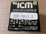 New Industrial Controls And Measurements Corp MAR115A1X.3 Relay Ak. Fixed Price $55.00.