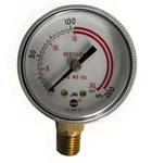 Us Gauge CU-2581-KY Acetylene Pressure 0-30 PSI(200KPA) 1/4 Npt -new. Fixed Price $5.68.
