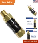 1/4" Npt Pre-set In-line Pressure Regulator 90 Psi Safety Standard. Fixed Price $156.99.