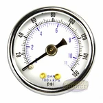 1/8" Npt 0-160 Psi Air Pressure Gauge Center Back Mount With 1.5" Face Diameter. Fixed Price $11.95.