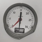 Taylor Instruments 78KF14102-44 30PSI Size " 1/4 Lm Pressure Gauge 2WS3-7. Fixed Price $70.00.