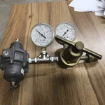Harris Calorific Co MODEL#87-1500A Pressure Regulator 2 Gauges Itt. Fixed Price $137.98.