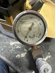 Winters 2-1/2" Dial Size, Liquid Filled Industrial Pressure Gauge 0-5000PSI. Fixed Price $15.00.