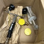 Bradley SGR44011ABC Face Body Spray Hand Held Recoiled 12' Drench University New. Fixed Price $140.00.