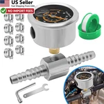 0-100 Psi Fuel Pressure Gauge Kit 1/8" Npt Glycerin Filled 304SS Hose From Usa. Fixed Price $24.88.