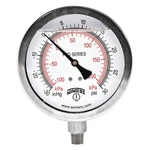Winters PFQ762-DRY Compound GAUGE,4" Dial Size,silver 491F40. Fixed Price $86.80.
