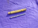 Vintage Taylor Instrument Etched-stem Thermometer W/metal Case & Tube Nos. Fixed Price $39.99.