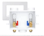 Seckwhale Washing Machine Outlet Box With Stainless Steel Water Hammer Arrest.... Fixed Price $39.99.
