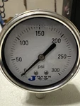 Jhawk 2.5 Stainless Steel Liquid Filled Pressure Gauge 0-300 PSI1/4 Npt Pack. Fixed Price $75.99.