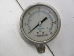 Weksler Pressure Gauge BY42YPF4LW-XCY 0-60PSI Used. Fixed Price $15.00.