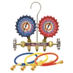 Uniweld QS4L6HEZ Valve Brass Manifold Gauges (R-410A/R-22/R-404A) Psi F, 6FT. Fixed Price $158.80.
